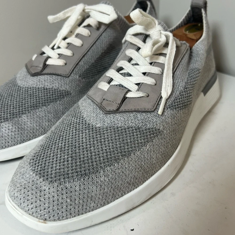 Wolf & Shepard 11 SupremeKnit Classic Gray Performance Trainer Sneaker Knit Shoe